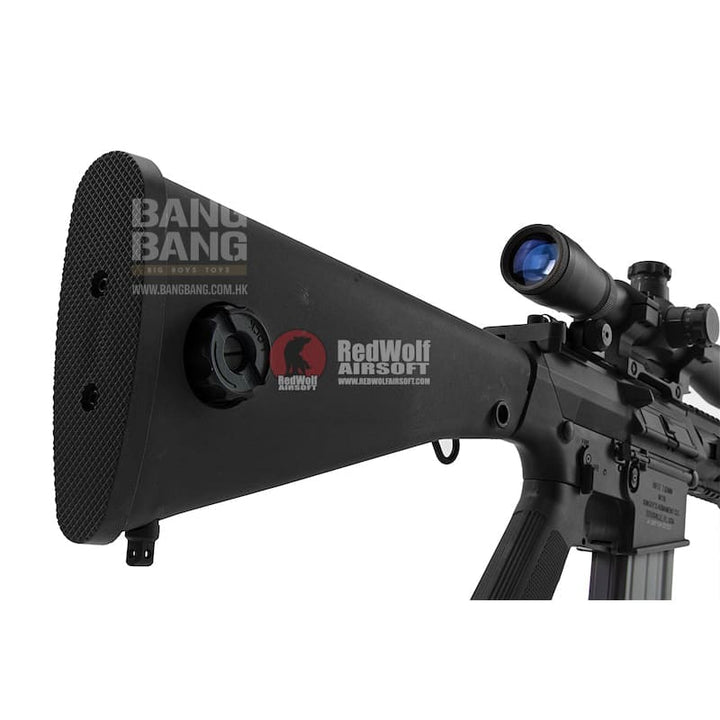 ARES SR25 - M110 Sniper Rifle (Electric Fire Control System Version) - Black (Licensed by Knight's) - Bang Bang Airsoft