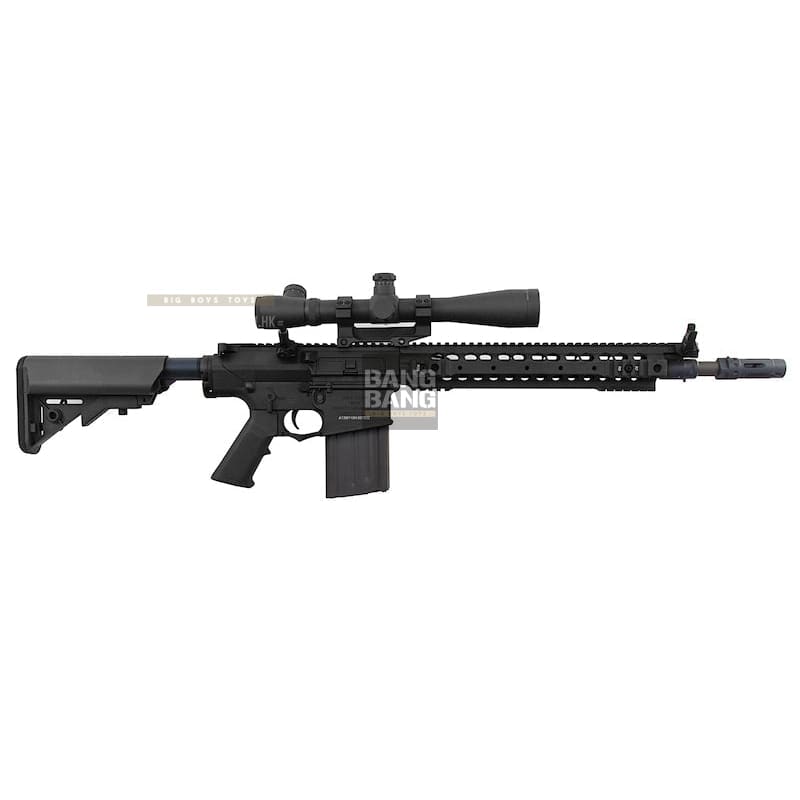 ARES SR25 - M110K Sniper Rifle (Electric Fire Control System Version) - Black (Licensed by Knight's) - Bang Bang Airsoft
