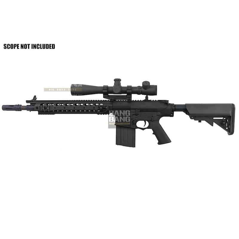 ARES SR25 - M110K Sniper Rifle (Electric Fire Control System Version) - Black (Licensed by Knight's) - Bang Bang Airsoft