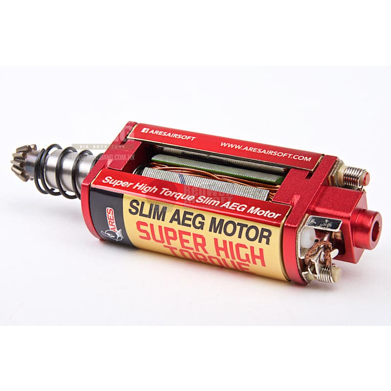 ARES Super High Torque Slim Long Shaft AEG Motor - Bang Bang Airsoft