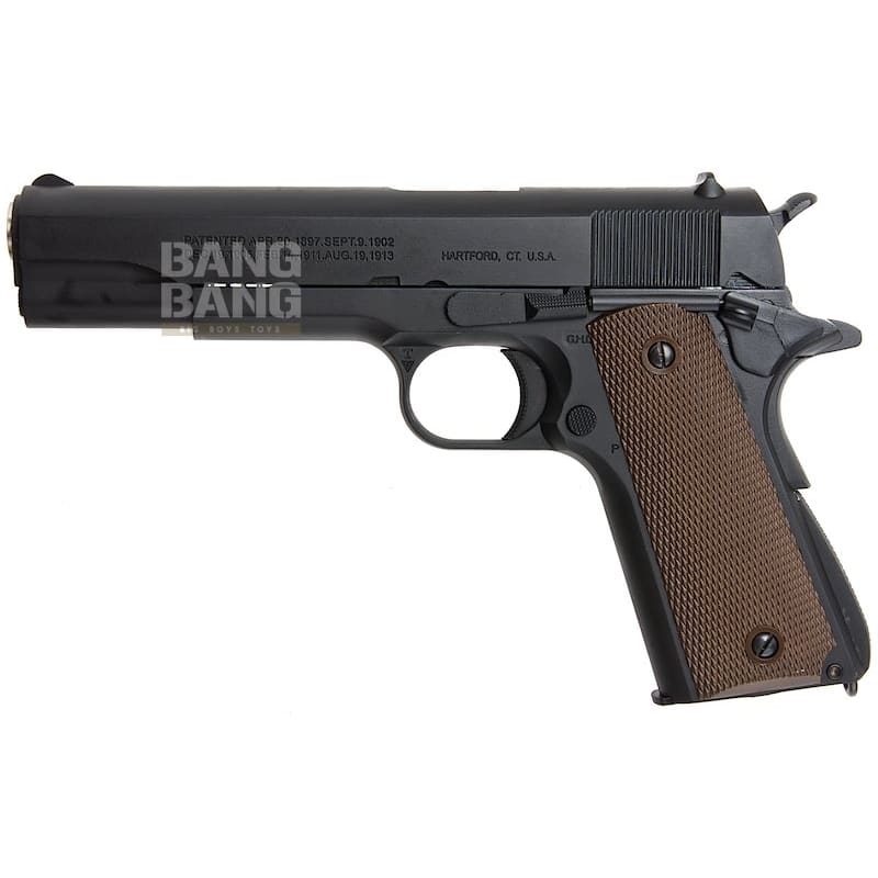Army Armament R31 1911 GBB Pistol - Black - Bang Bang Airsoft