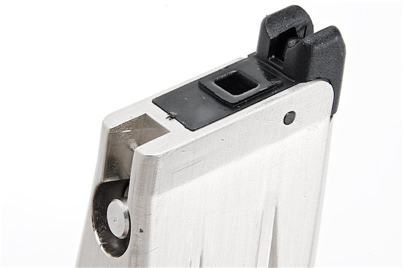 Army Armament R601 Hi Capa Green Gas Airsoft Long Magazine (50 rounds, Silver) - Bang Bang Airsoft