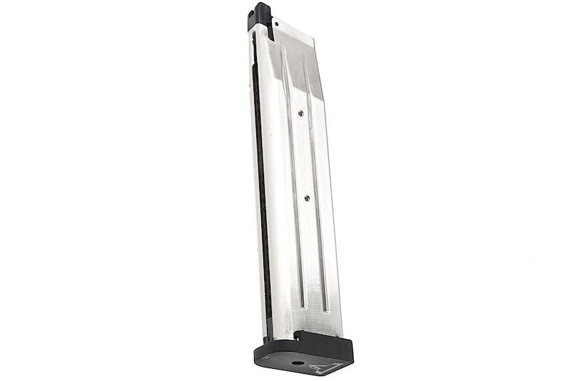 Army Armament R601 Hi Capa Green Gas Airsoft Long Magazine (50 rounds, Silver) - Bang Bang Airsoft