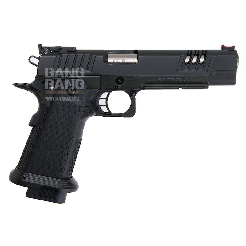 Army Armament R611 Staccato XL 2011 Airsoft GBB Pistol - BK - Bang Bang Airsoft