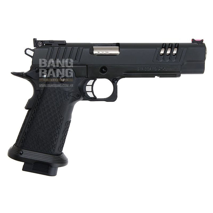 Army Armament R611 Staccato XL 2011 Airsoft GBB Pistol - BK - Bang Bang Airsoft