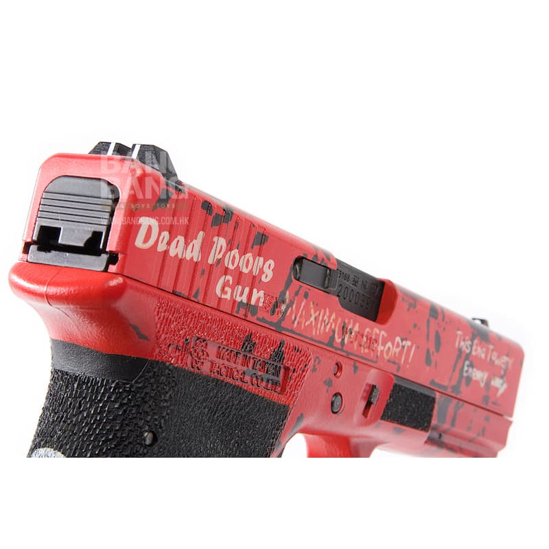 Ascend Deadpool DP17 Gas Blowback Pistol (by WE) - Bang Bang Airsoft