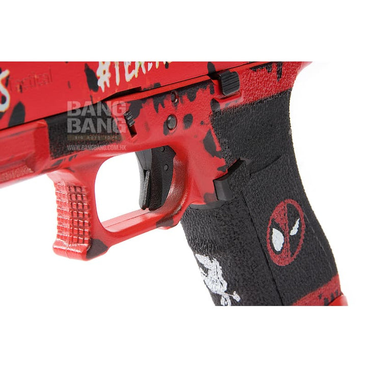 Ascend Deadpool DP17 Gas Blowback Pistol (by WE) - Bang Bang Airsoft