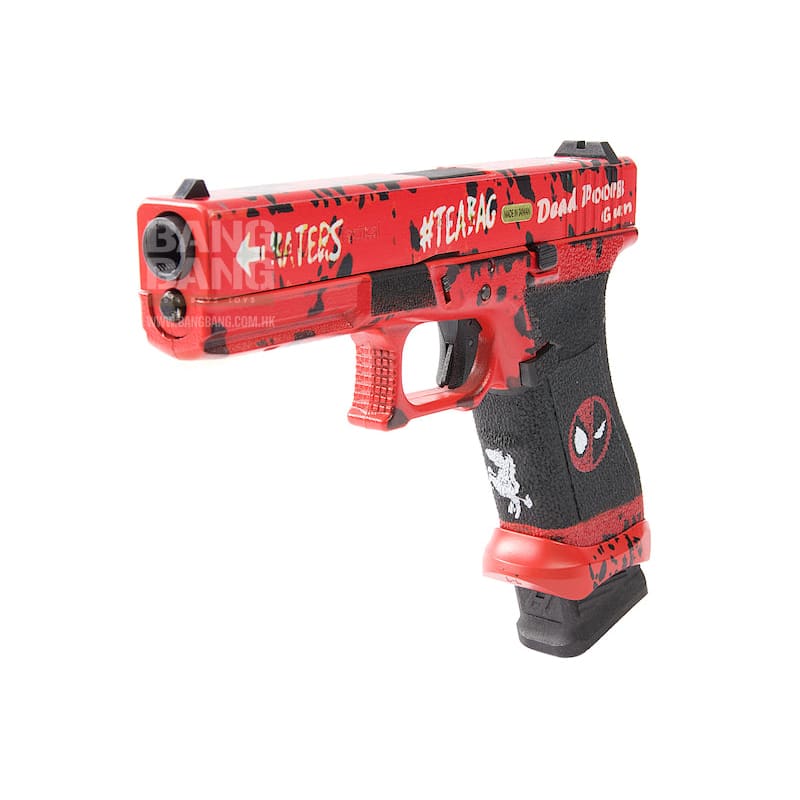 Ascend Deadpool DP17 Gas Blowback Pistol (by WE) - Bang Bang Airsoft