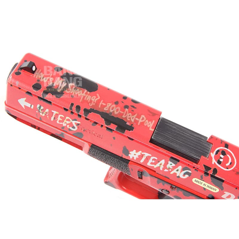 Ascend Deadpool DP17 Gas Blowback Pistol (by WE) - Bang Bang Airsoft