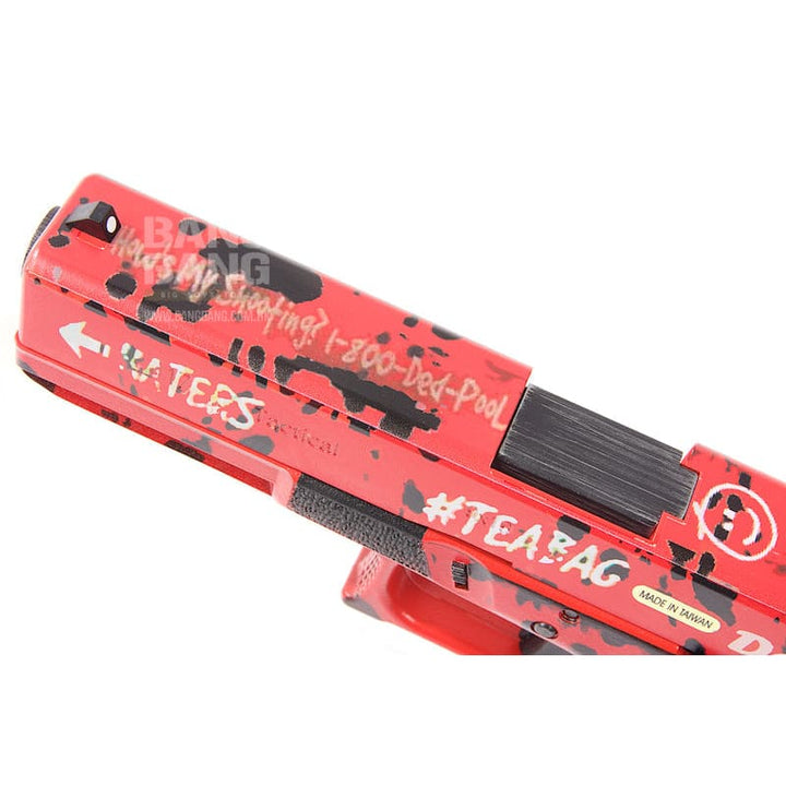 Ascend Deadpool DP17 Gas Blowback Pistol (by WE) - Bang Bang Airsoft