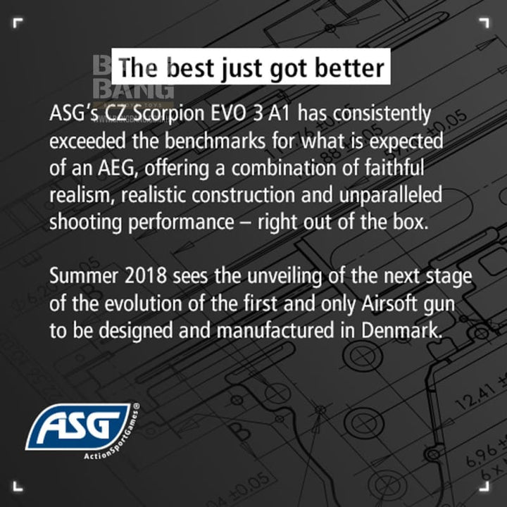 ASG CZ Scorpion EVO 3 A1 - Bang Bang Airsoft