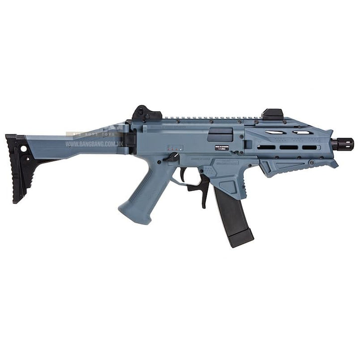 Asg cz scorpion evo 3 atek aeg - battleship grey smg free