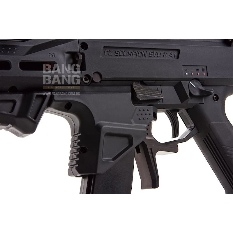 ASG CZ Scorpion EVO 3 ATEK AEG - Black - Bang Bang Airsoft