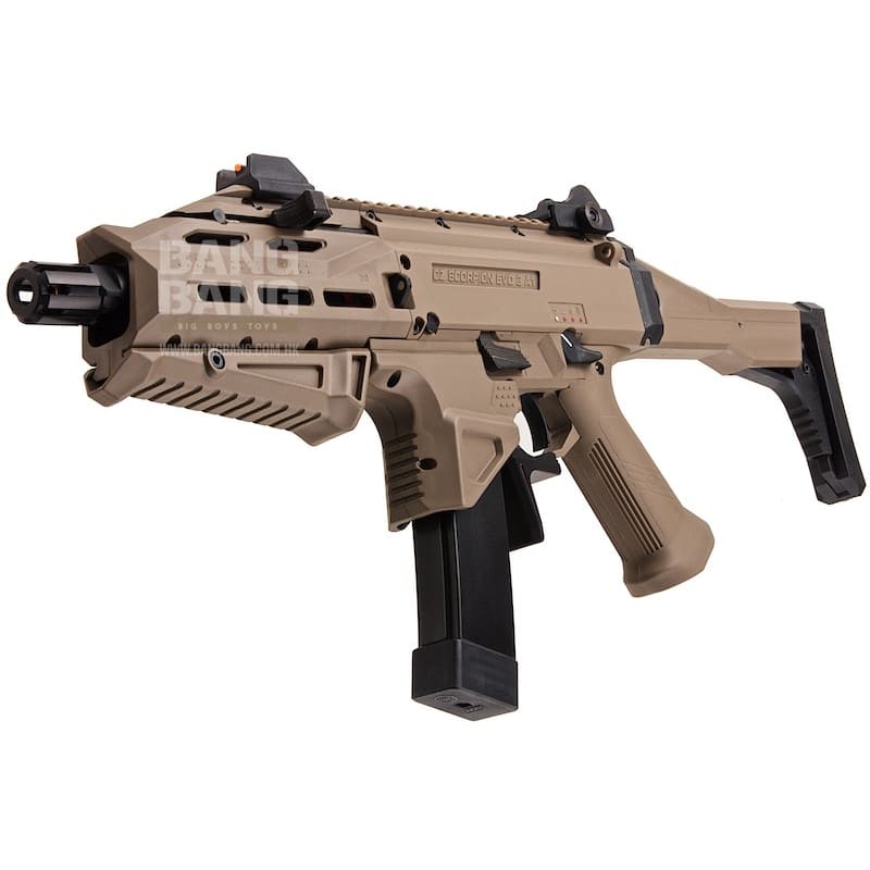 ASG CZ Scorpion EVO 3 ATEK AEG - FDE - Bang Bang Airsoft