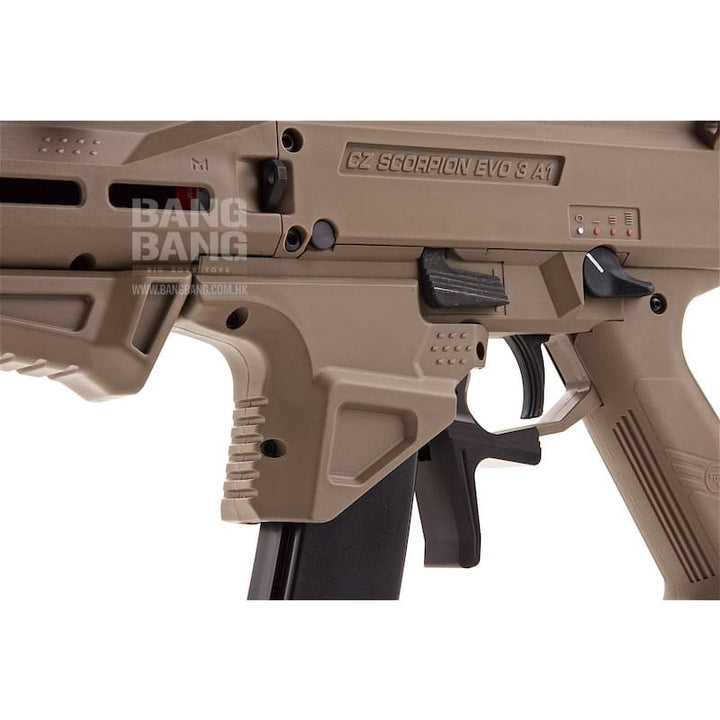 ASG CZ Scorpion EVO 3 ATEK AEG - FDE - Bang Bang Airsoft