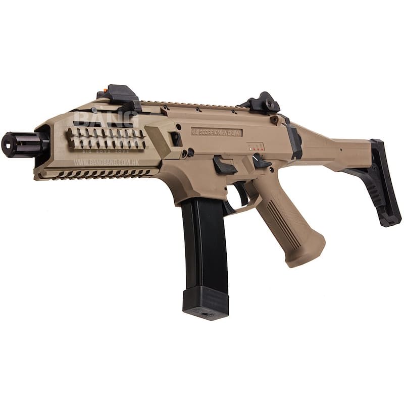 Asg cz scorpion evo3a1 aeg - fde smg free shipping on sale