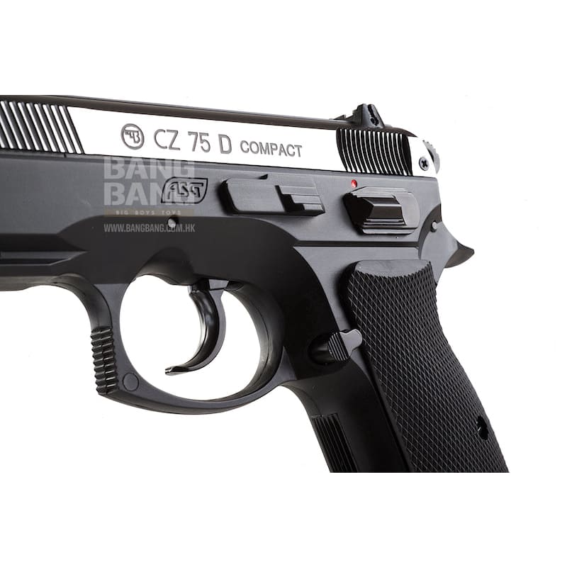ASG CZ75D Compact Co2 Blow Back (Dual Tone) - Bang Bang Airsoft