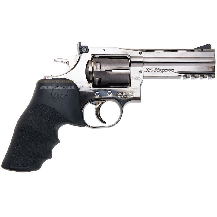 ASG Dan Wesson 715 4 inch 6mm Co2 Revolver - Black (by Wingun) - Bang Bang Airsoft