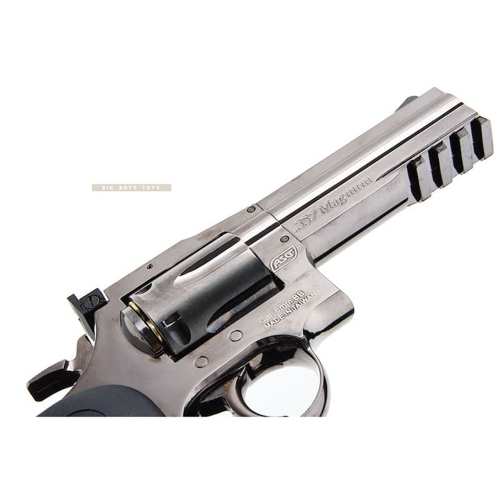 ASG Dan Wesson 715 4 inch 6mm Co2 Revolver - Black (by Wingun) - Bang Bang Airsoft