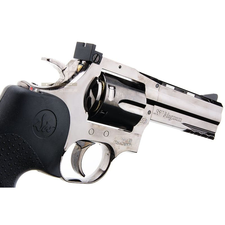 ASG Dan Wesson 715 4 inch 6mm Co2 Revolver - Black (by Wingun) - Bang Bang Airsoft