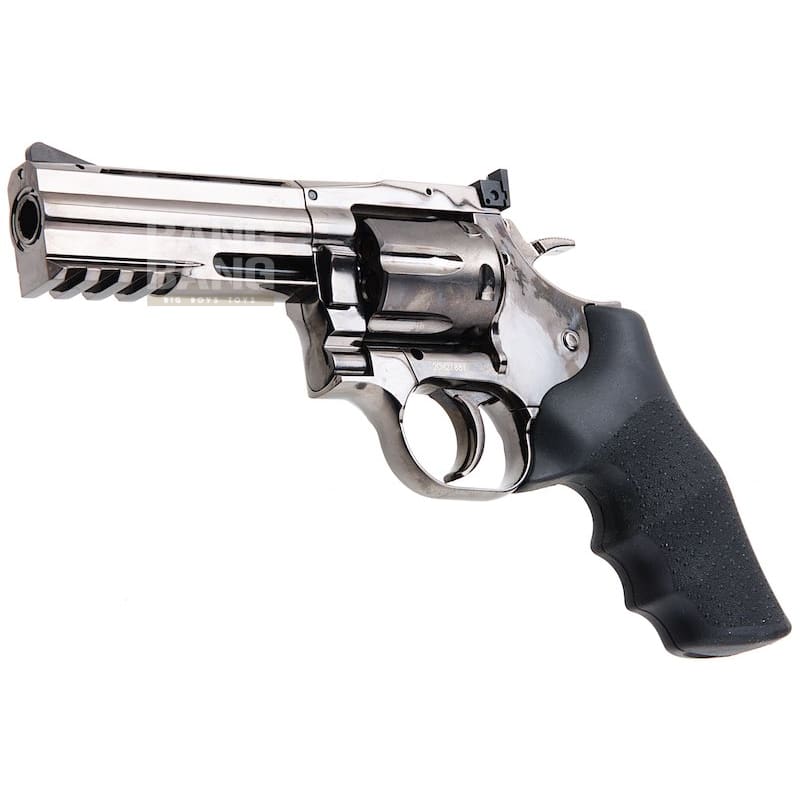 ASG Dan Wesson 715 4 inch 6mm Co2 Revolver - Black (by Wingun) - Bang Bang Airsoft
