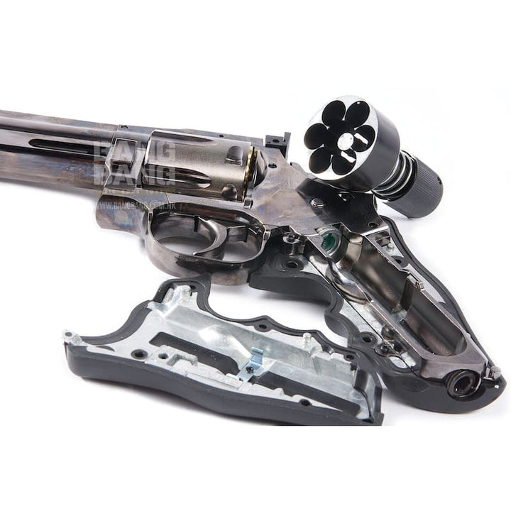 ASG Dan Wesson 715 6 inch 6mm Co2 Revolver - Black (by Wingun) - Bang Bang Airsoft
