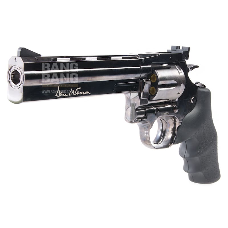 ASG Dan Wesson 715 6 inch 6mm Co2 Revolver - Black (by Wingun) - Bang Bang Airsoft