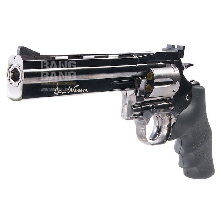 ASG Dan Wesson 715 6 inch 6mm Co2 Revolver - Black (by Wingun) - Bang Bang Airsoft