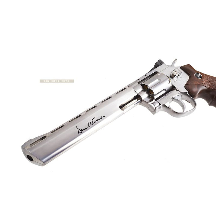 ASG Dan Wesson 8 inch Co2 Revolver - Silver - Bang Bang Airsoft