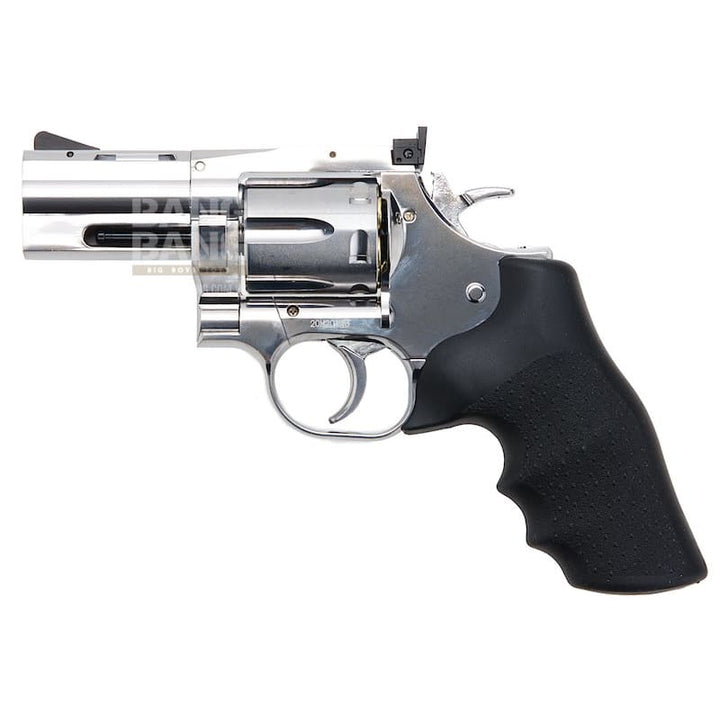 ASG Dan Wesson Revolvers 715 2.5 inch 6mm CO2 Version - Silver (by Wingun) - Bang Bang Airsoft