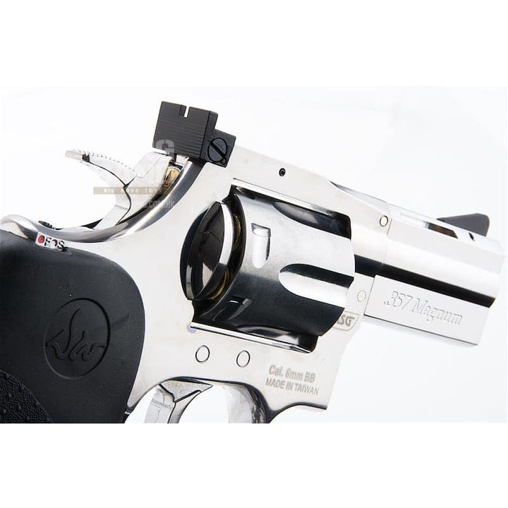 ASG Dan Wesson Revolvers 715 2.5 inch 6mm CO2 Version - Silver (by Wingun) - Bang Bang Airsoft