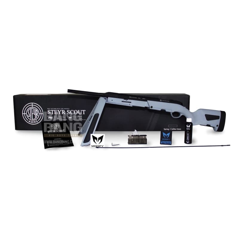 ASG / Modify Steyr Arms Scout Airsoft Sniper Rifle - Bang Bang Airsoft
