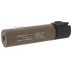 Asg rotex - iii c barrel extension tube and flash hider - 16
