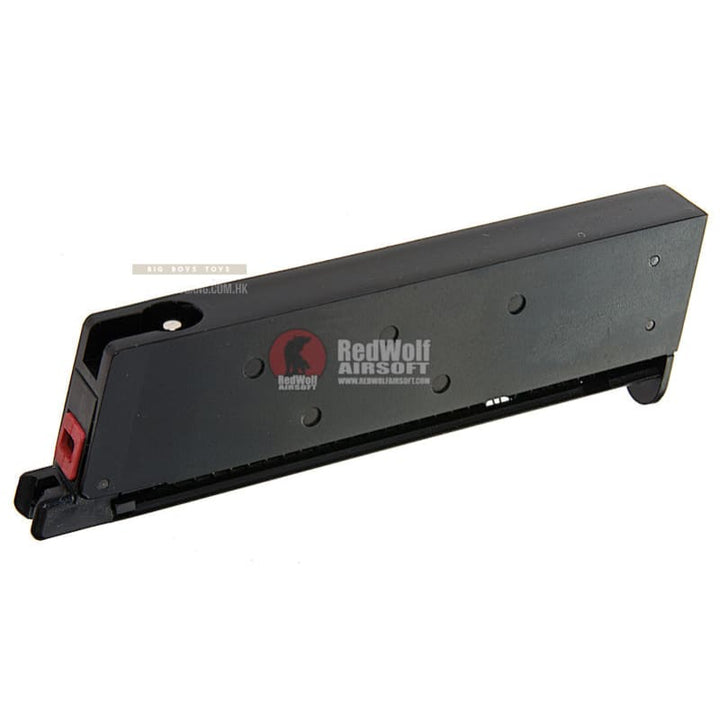 AW Custom 1911 Single Stack Gas Magazine (15rds) for AW / WE / Tokyo Marui / Cybergun 1911 Series - Black - Bang Bang Airsoft