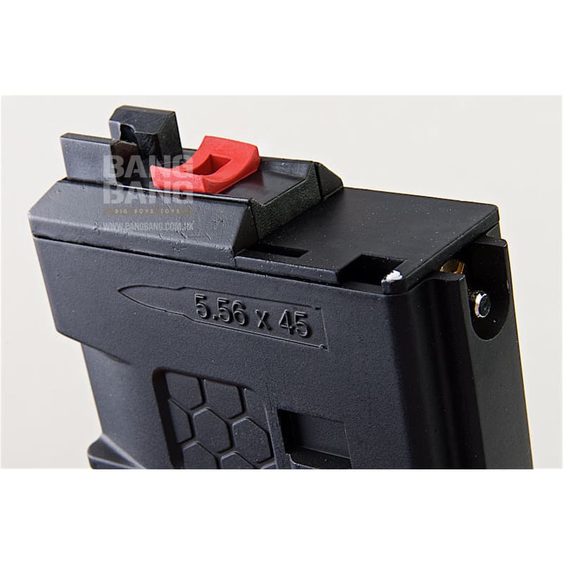 AW Custom 350rds Adaptive Drum Magazine for WE M4 GBBR Series - Bang Bang Airsoft