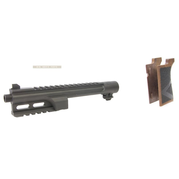 AW Custom Aluminum 10inch Desert Eagle Conversion Kit for Cybergun / WE DE.50AE GBB Pistol - Bang Bang Airsoft