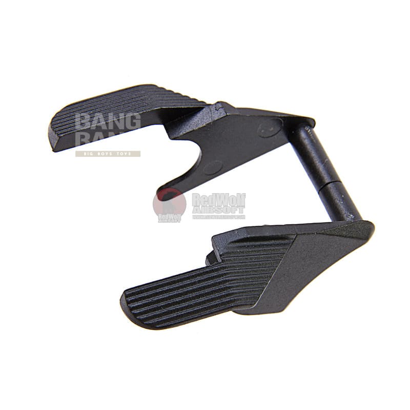 AW Custom HX Ambidextrous Thumb Safety for Tokyo Marui / WE / AW / KJ Hi Capa GBB Series - Black - Bang Bang Airsoft