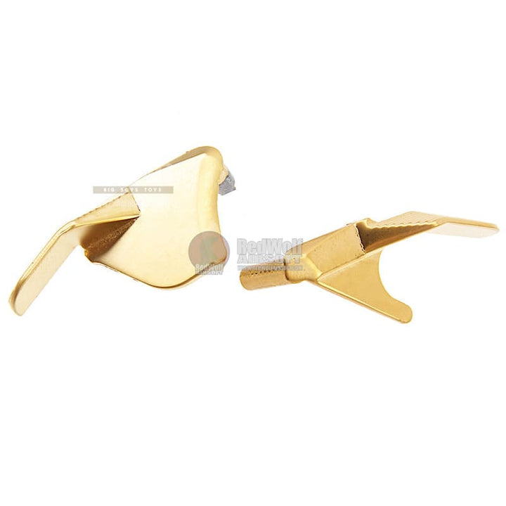 AW Custom HX Ambidextrous Thumb Safety for Tokyo Marui / WE / AW / KJ Hi Capa GBB Series - Gold - Bang Bang Airsoft