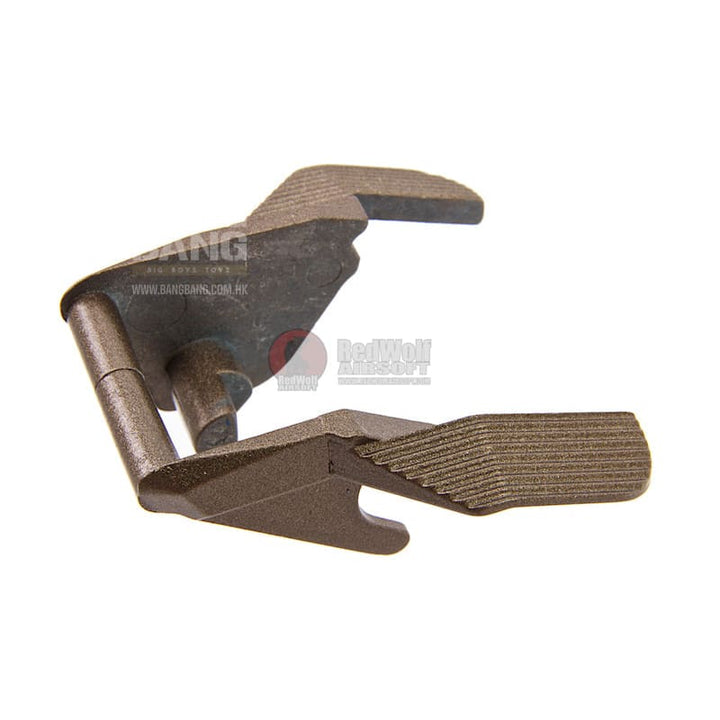 AW Custom HX Ambidextrous Thumb Safety for Tokyo Marui / WE / AW / KJ Hi Capa GBB Series - Tan - Bang Bang Airsoft