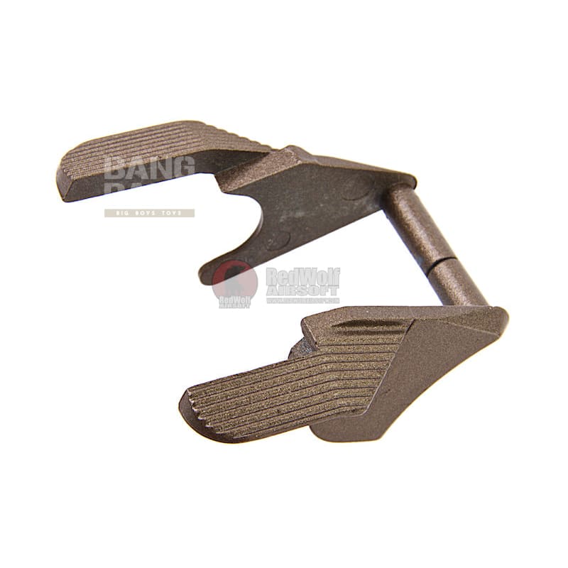 AW Custom HX Ambidextrous Thumb Safety for Tokyo Marui / WE / AW / KJ Hi Capa GBB Series - Tan - Bang Bang Airsoft
