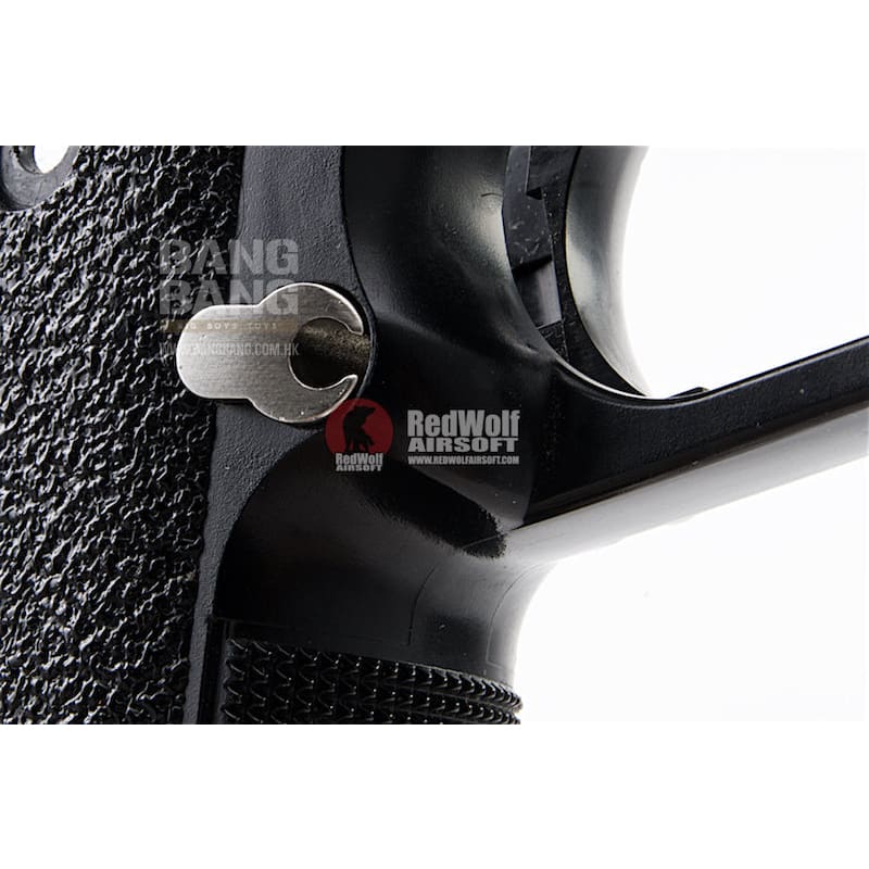AW Custom HX Competition Magazine Release Button for Tokyo Marui / WE / AW / KJ Hi Capa GBB Series - Silver - Bang Bang Airsoft