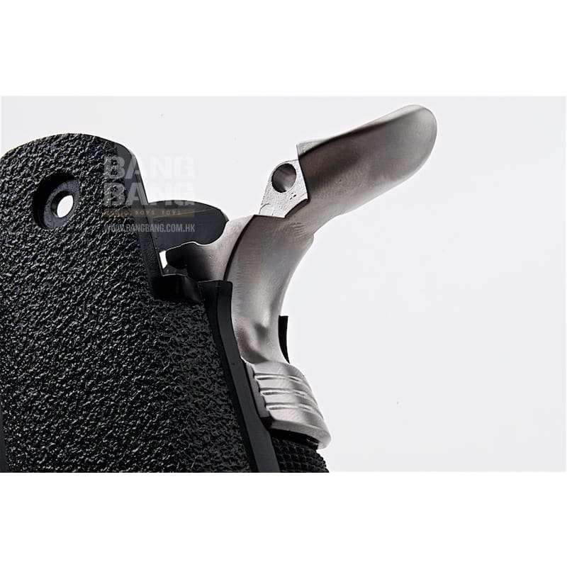 AW Custom HX Grip Safety for Tokyo Marui / WE / AW Hi Capa GBB Pistols - Silver - Bang Bang Airsoft