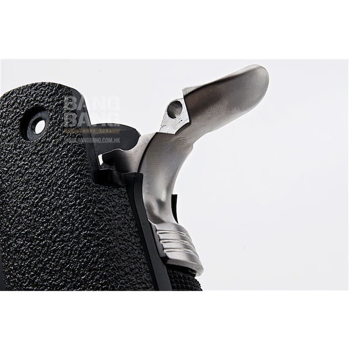 AW Custom HX Grip Safety for Tokyo Marui / WE / AW Hi Capa GBB Pistols - Silver - Bang Bang Airsoft