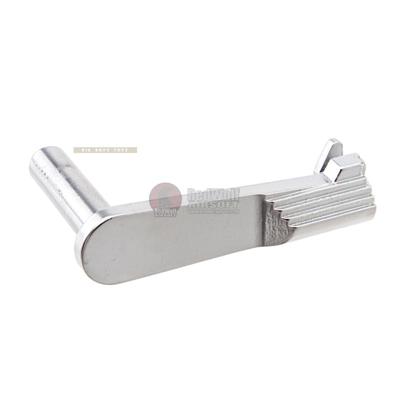 AW Custom HX Slide Catch for Tokyo Marui / WE / AW Hi Capa GBB Pistol - Silver - Bang Bang Airsoft