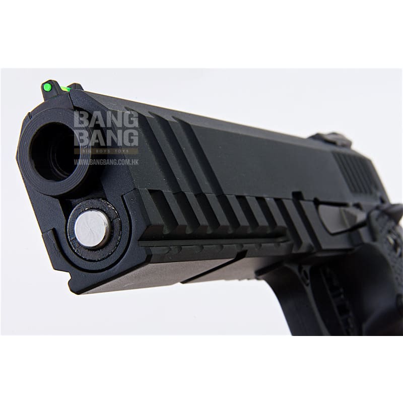 AW Custom HX20 Series 'Competitor' Hi - Capa Gas Blowback Pistol - Black - Bang Bang Airsoft