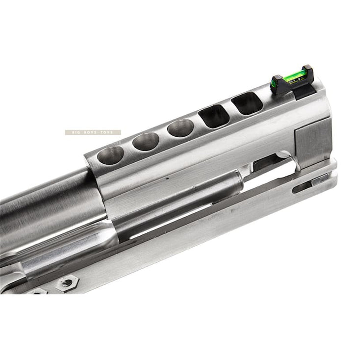 AW Custom HX22 Series Gold Standard IPSC Gas Blowback Pistol - Silver - Bang Bang Airsoft