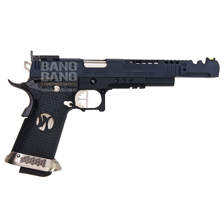 AW Custom HX24 Series 'Wind Velocity' IPSC Gas Blowback Pistol - Black - Bang Bang Airsoft