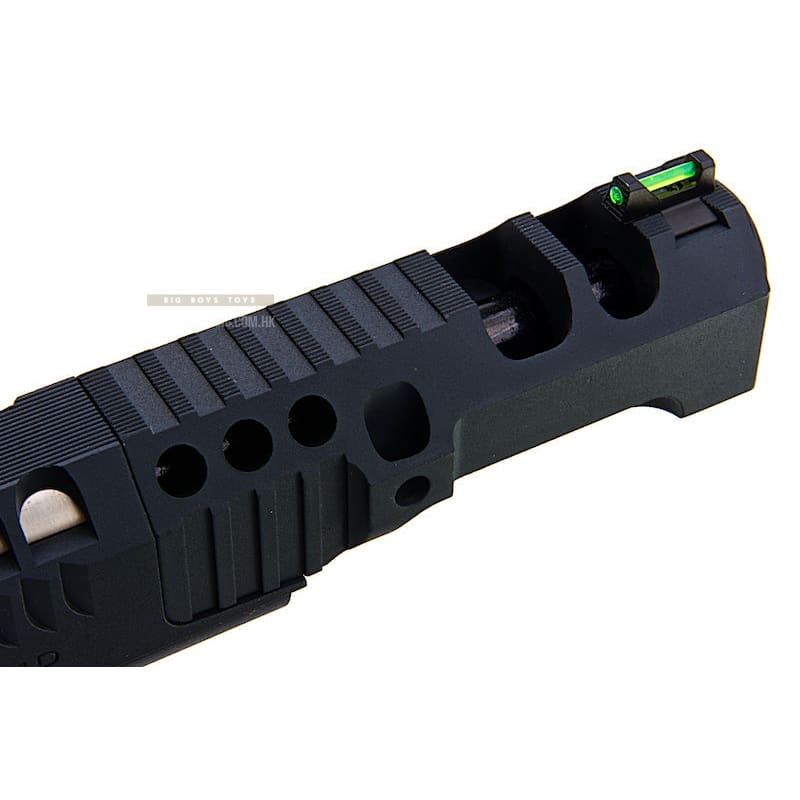 AW Custom HX24 Series 'Wind Velocity' IPSC Gas Blowback Pistol - Black - Bang Bang Airsoft