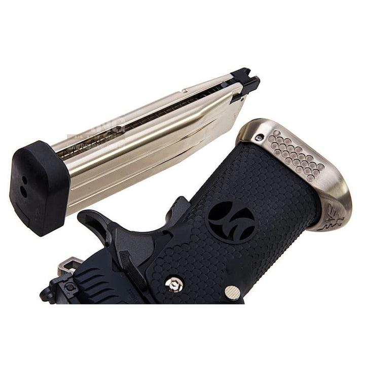 AW Custom HX24 Series 'Wind Velocity' IPSC Gas Blowback Pistol - Black - Bang Bang Airsoft