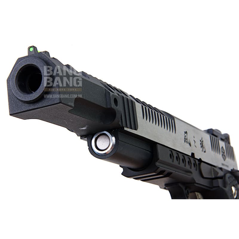 AW Custom HX24 Series 'Wind Velocity' IPSC Gas Blowback Pistol - Two Tone - Bang Bang Airsoft